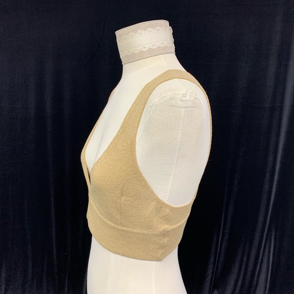 Gold/nude knit cami - Picture 2 of 5